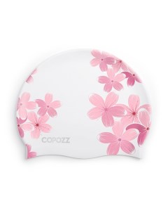 Шапочка для плавания силиконовая YM 30201 цветение вишни Copozz