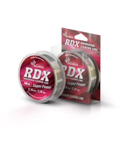 Леска монофильная RDX Universal 0 16 мм 100 м 3 28 кг clear Allvega