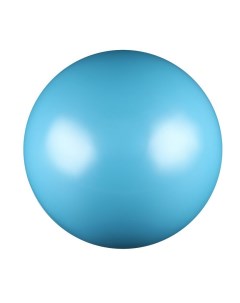 Мяч гимнастический металлик голубой 19см Indigo