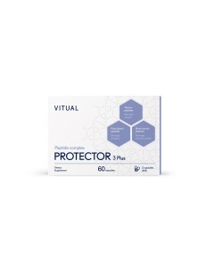 Пептидный комплекс для иммунной системы PROTECTOR 3 Plus 60 капсул Vitual