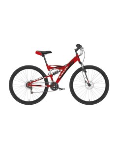 Велосипед Flash FS 26 2022 18 красный черный белый Black one