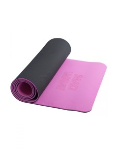 Коврик для фитнеса Yoga Mat розовый 183 см 6 мм Mad wave