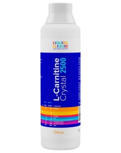 L Carnitine Crystal 2500 500 мл Citrus Liquid & liquid