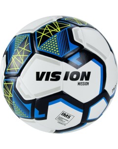 Футбольный мяч Innovation Vision Mission 5 белый синий Torres