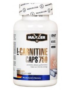 L Carnitine 750 100 капсул Maxler