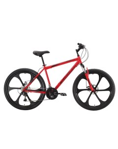 Велосипед Onix 26 D FW 2022 18 красный черный Black one