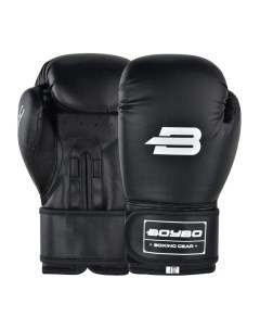 Перчатки боксёрские Basic BBG100 черные 6 OZ Boybo