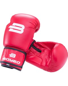 Боксерские перчатки Basic красные 4 унций Boybo