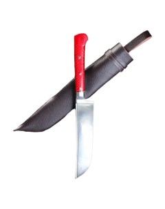 Нож Пчак Шархон оргстекло ёрма гарда олово ШХ 15 клинок 11 12 см Шафран