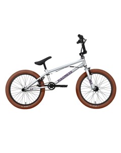 Велосипед Madness BMX 3 23 г 9 серебристый фиолетовый кремовый Stark