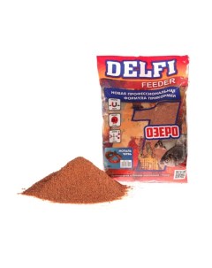 Прикормка DELFI Feeder озеро мотыль червь 800 г Delfi