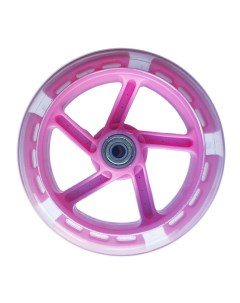 Светящееся колесо для самоката 145FL 30 мм розовый Sportsbaby