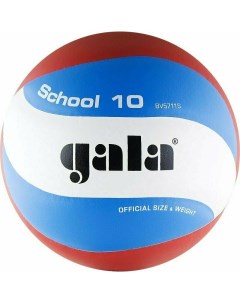 Мяч волейбольный School 10 арт BV5711S р 5 синтетическая кожа ПУ подкл сл пена Gala
