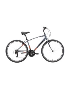 Велосипед Terros 28 2 V 2023 18 серый черный оранжевый Stark