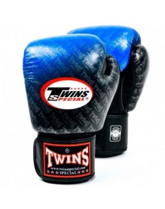 Боксерские перчатки Special FBGVL3 TW1BU синий черный 10 унций Twins