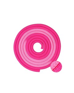 Скакалка гимнастическая IN257 300 см фуксия розовый Indigo