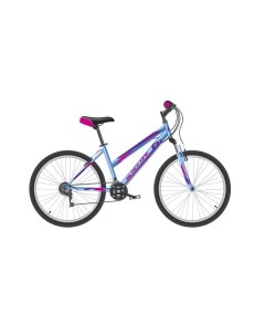 Велосипед Alta 26 2022 14 5 голубой розовый фиолетовый Black one