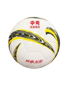Мяч футбольный FT586 размер 4 белый Double fish