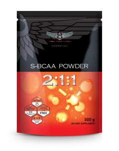 S BCAA powder 2 1 1 500 г вкус без вкуса Red star labs