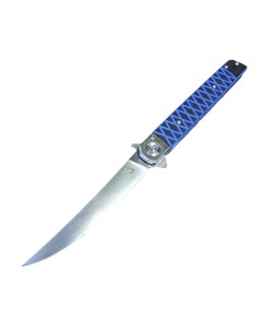 Складной нож Сегун 03 клинок D2 синяя рукоять G10 Steelclaw