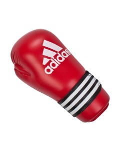 Боксерские перчатки Semi Contact Gloves красные 8 унций Adidas