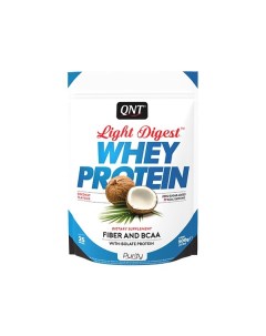 Протеин Whey Protein Light Digest 500 г coconut Qnt