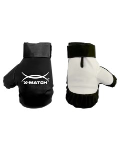 Боксерские перчатки 87730 черные 5 86 унций X-match