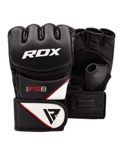 Перчатки ММА F12 MMA Grappling Gloves искусственная кожа черный S Rdx