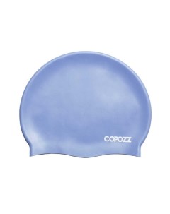 Шапочка для плавания силиконовая YM 3823 голубая Copozz