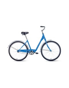Женский велосипед Grace 26 1 0 год 2022 цвет Синий Белый ростовка 17 Forward