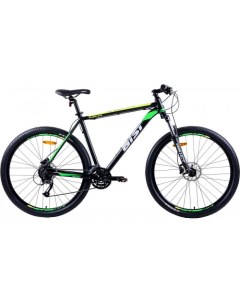 Велосипед Slide 3 0 2022 16 черно зеленый Аист