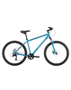 Велосипед Respect 26 1 D Microshift Steel 2022 22 синий черный Stark