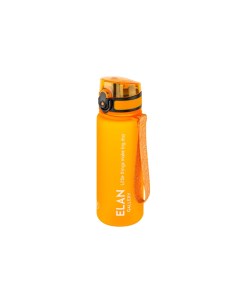 Бутылка для воды Style Matte 500 мл 6 5х6 5х23 см оранжевая Elan gallery