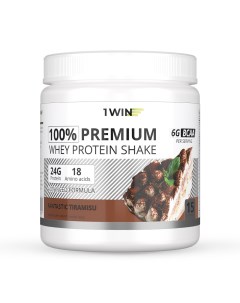 Протеин Premium Whey Protein Shake Тирамису 15 порций 450 гр 1win
