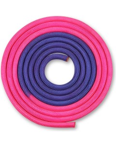 Скакалка гимнастическая IN042 300 см pink purple Indigo