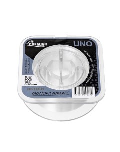 Леска UNO 0 30mm 100m Clear Nylon PR U C 030 100 Premier fishing