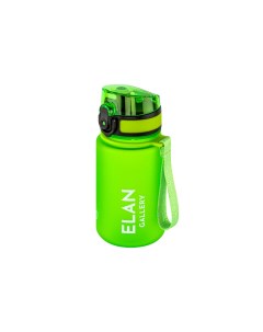 Бутылка для воды Style Matte 350 мл 6 8х6 8х17 см ярко зеленая Elan gallery