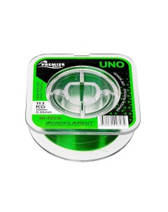 Леска UNO 0 35mm 100m Green Nylon PR U G 035 100 Premier fishing