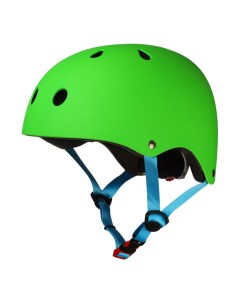 Велосипедный шлем Bambino зеленый неон XS Los raketos