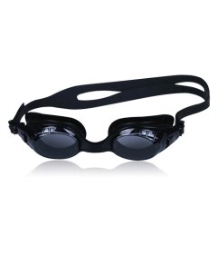 Очки для плавания взрослые черные профессиональные AF от UVA UVB силикон Mystyle