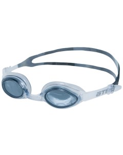 Очки для плавания комфорт белые тонированные AF от UVA UVB силикон N7504 Atemi