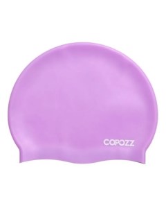 Шапочка для плавания силиконовая YM 3823 пурпурная Copozz