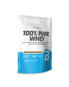 Протеин 100 Pure Whey 454 г карамель капучино Biotechusa