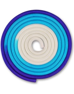 Скакалка гимнастическая IN167 300 см blue white Indigo
