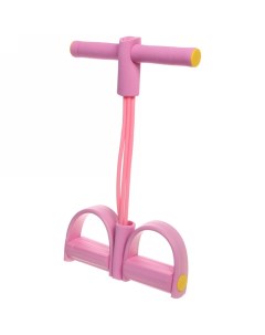 Эспандер трубчатый с упорами для ног Fitness 267 945 розовый Sportage