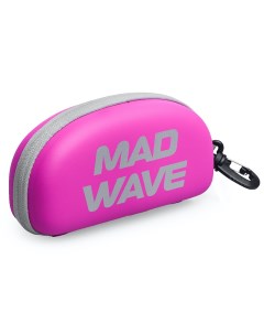 Чехол футляр для плавательных очков Goggle Case цвет Розовый 11W Mad wave