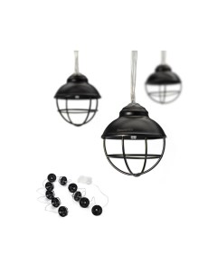 Фонарь Outdoor Atmosphere String Lights Without Battery Black Naturehike