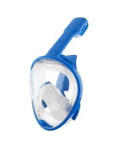 Маска трубка для плавания детская цвет голубой Onlitop