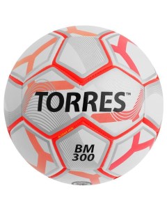 Футбольный мяч BM 300 4 white red Torres