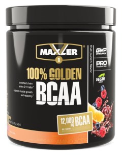 100 Golden BCAA 210 г fruit punch Maxler